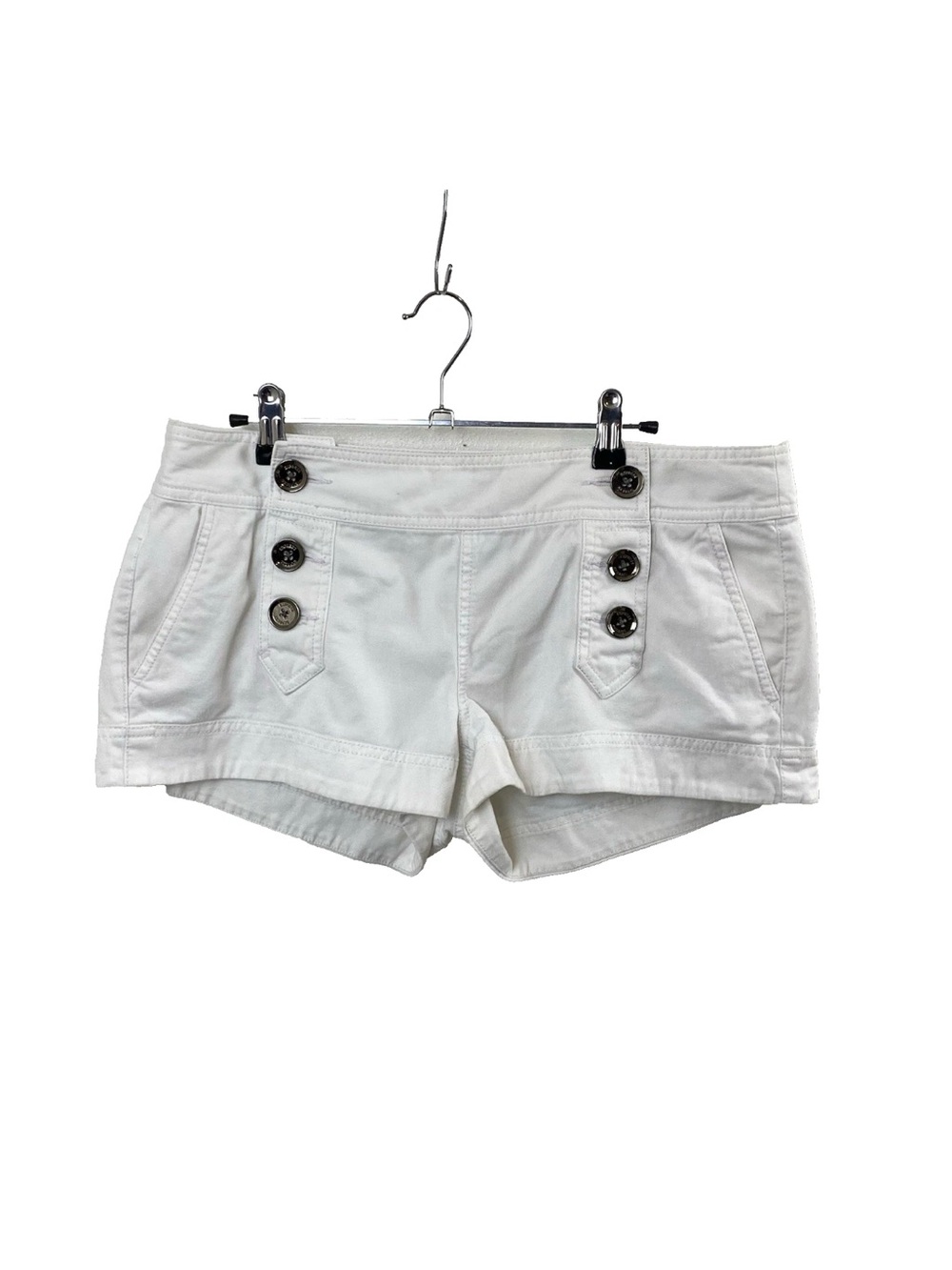 Express White Sailor Shorts - 10